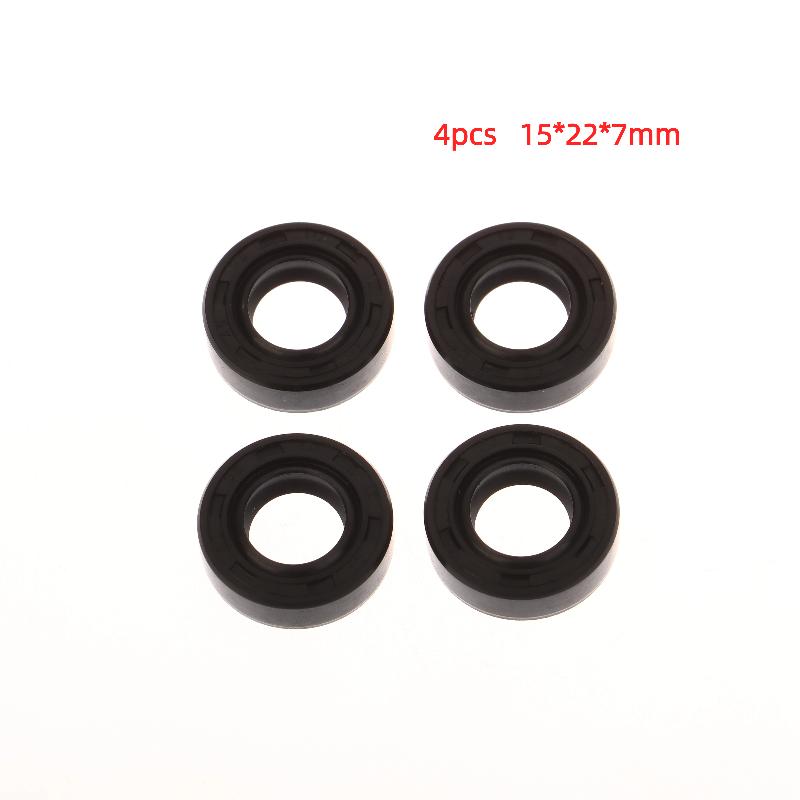 

4Pcs/set Crankshaft Oil Seal Grooved Ball Bearing Kit For CG430 520 TL43 TL52 Brush Cutter & Grass Trimmer