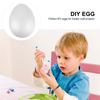 2pcs Eggs DIY Eggs Foam Balls Eggs Polystyrene Modeling Shapes Egg Ornaments Crafts DIY Painting Party Decoration 20cm Oil pan