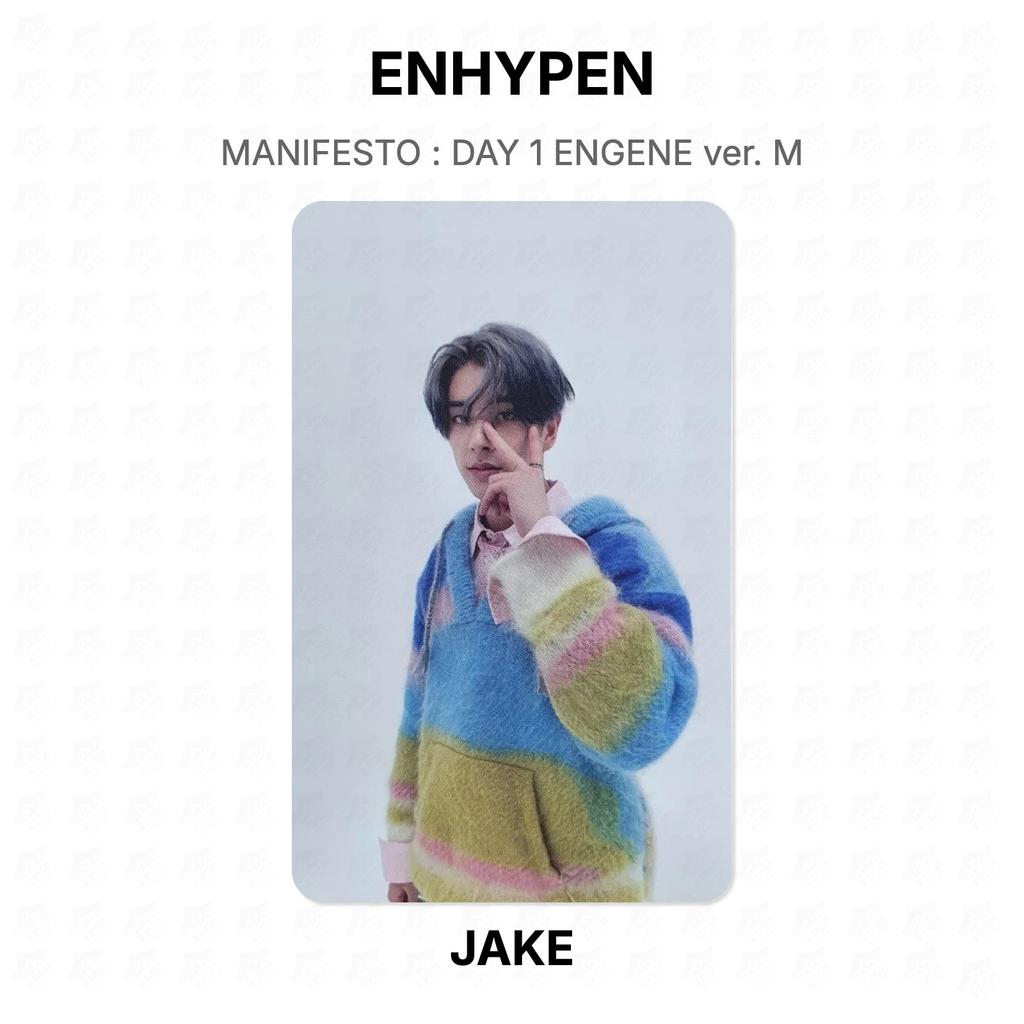 ENHYPEN MANIFESTO : DAY 1 ENGENE ver. M Official Photocard
