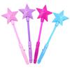 5pcs Children Illuminated Toys,Five-Pointed Star Flash Stick,Lights Up Glow Sticks,Star Wand Girl Fairy Star Rod Toy Gifts