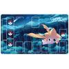 Anime Pokemon GAME PTCG Dedicated DIY Card Playmat Battle Against K Jirachi Lunala Solgaleo Collection Gift Toys