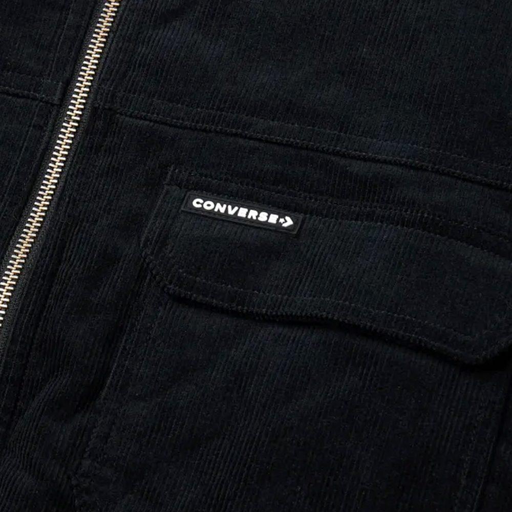 Converse Jackets Men's Black Lapel Moderate Other 10025260-A03