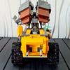 687 Pieces Of Creative Wall E Robot Moc Building Blocks+21303+Diy Model Home Decoration Gift Toys+Suitable For Child