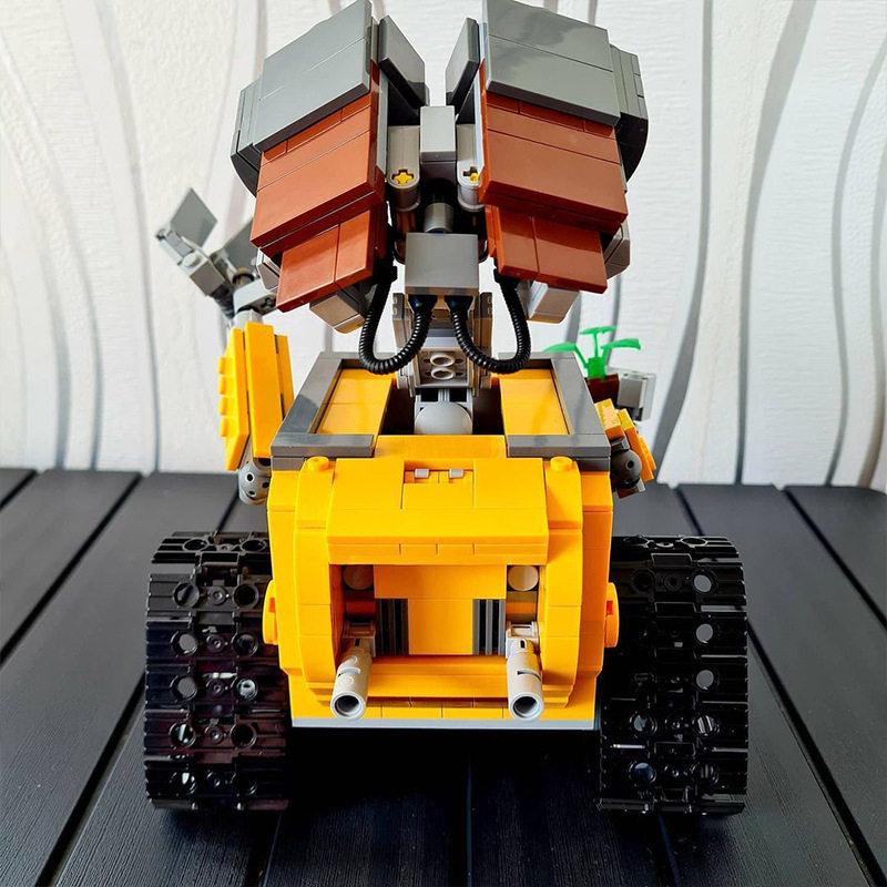 687 Pieces Of Creative Wall E Robot Moc Building Blocks+21303+Diy Model Home Decoration Gift Toys+Suitable For Child