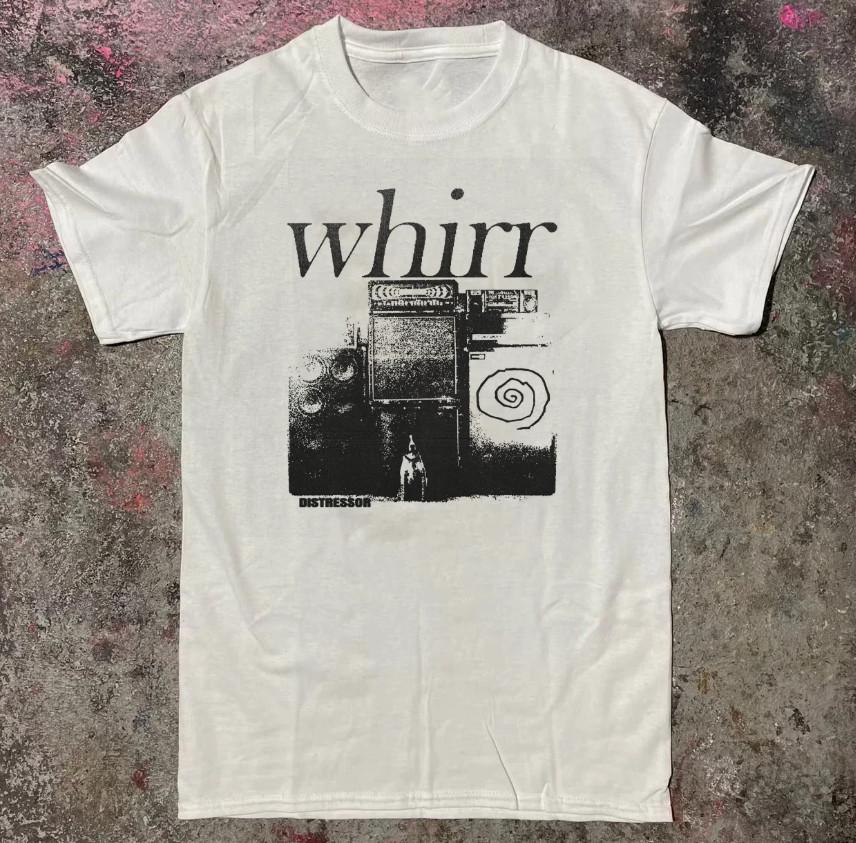 Whirr Band Album Tour 2012 Distressor T-shirt S-5XL