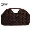 Bolso de Mano de Paja Natural Bolso Grande Tejido para Mujer