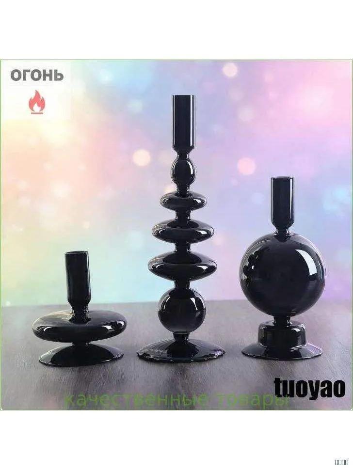 Candlestick for 3 St. pcs glass salad
