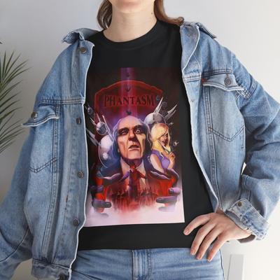 Phantasma (1979) T-Shirt Herren Damen T-Shirts Oberteil Horror Sci-Fi 70er Großer Mann Alien Monster