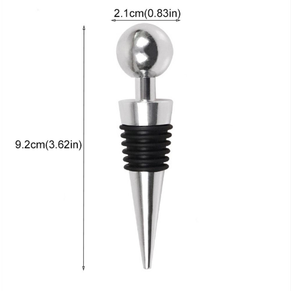 5Pcs Sealed Champagne Stopper Reusable Wine Storage Twist Cap Plug Portable Wine Stoppers  Pub