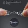 10pcs Comfortable U-Shaped Silicone Nose Pads-Repair Kits for Glasses,Non-Slip,Soft,and Breathable Accessories for Eyeglasses