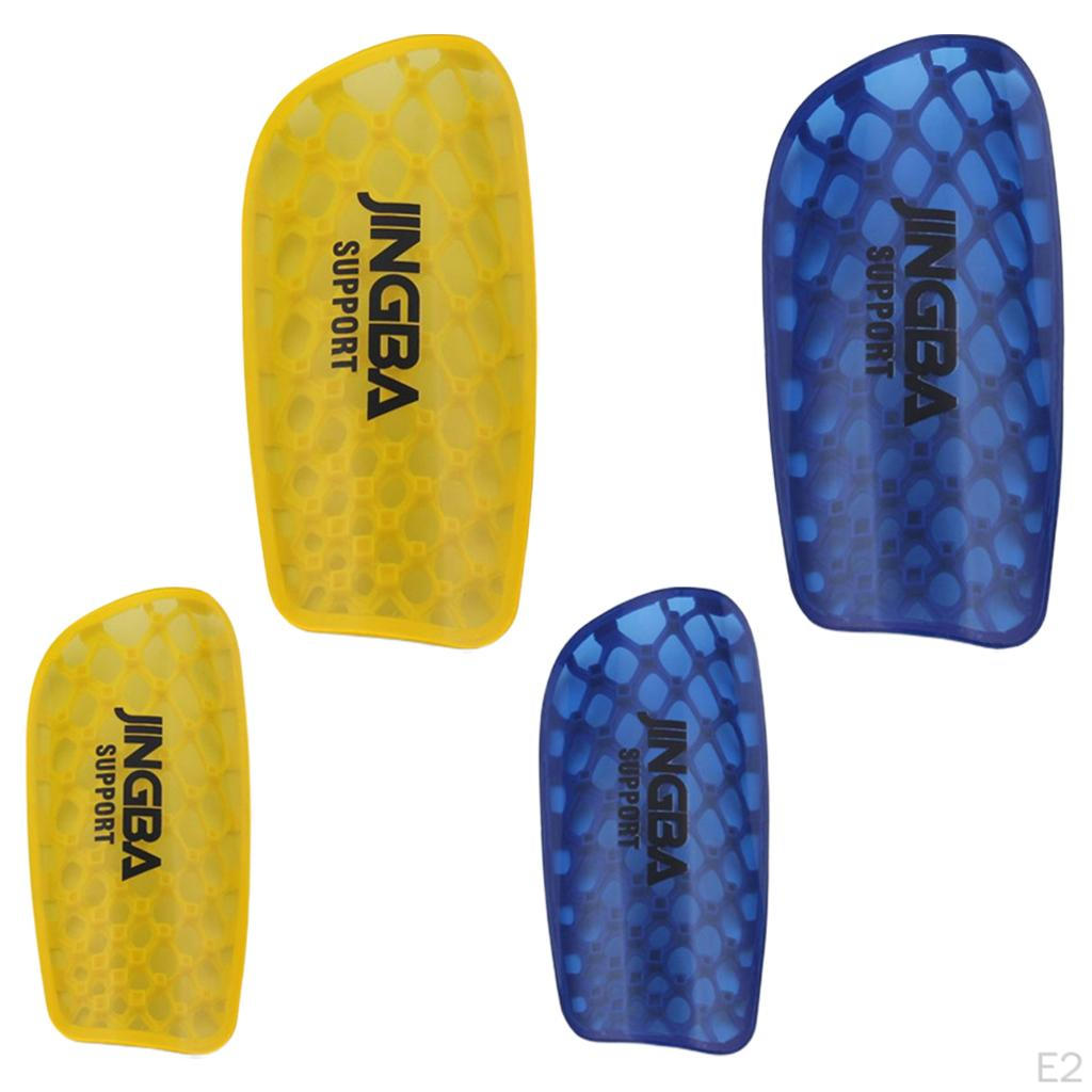 Buy 1 Pair Soccer Shin Guards Football Tibia Pads Shinguard Yellow S at ...