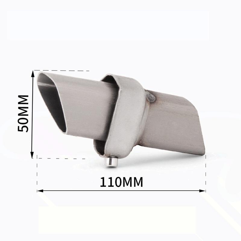 Motorcycle Parts Exhaust Large Hex Muffler Compatible with ATV Dirt Bike Universal Back Pressure Core Noise Reduction Plug