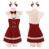 Festive Cute Maid Mini Skirt Uniform - Temptation Pure Desire Holiday Costume 0937