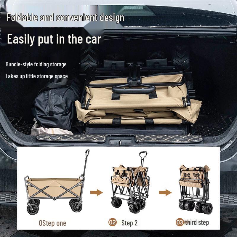Outdoor Camping & Picnic Folding Cart