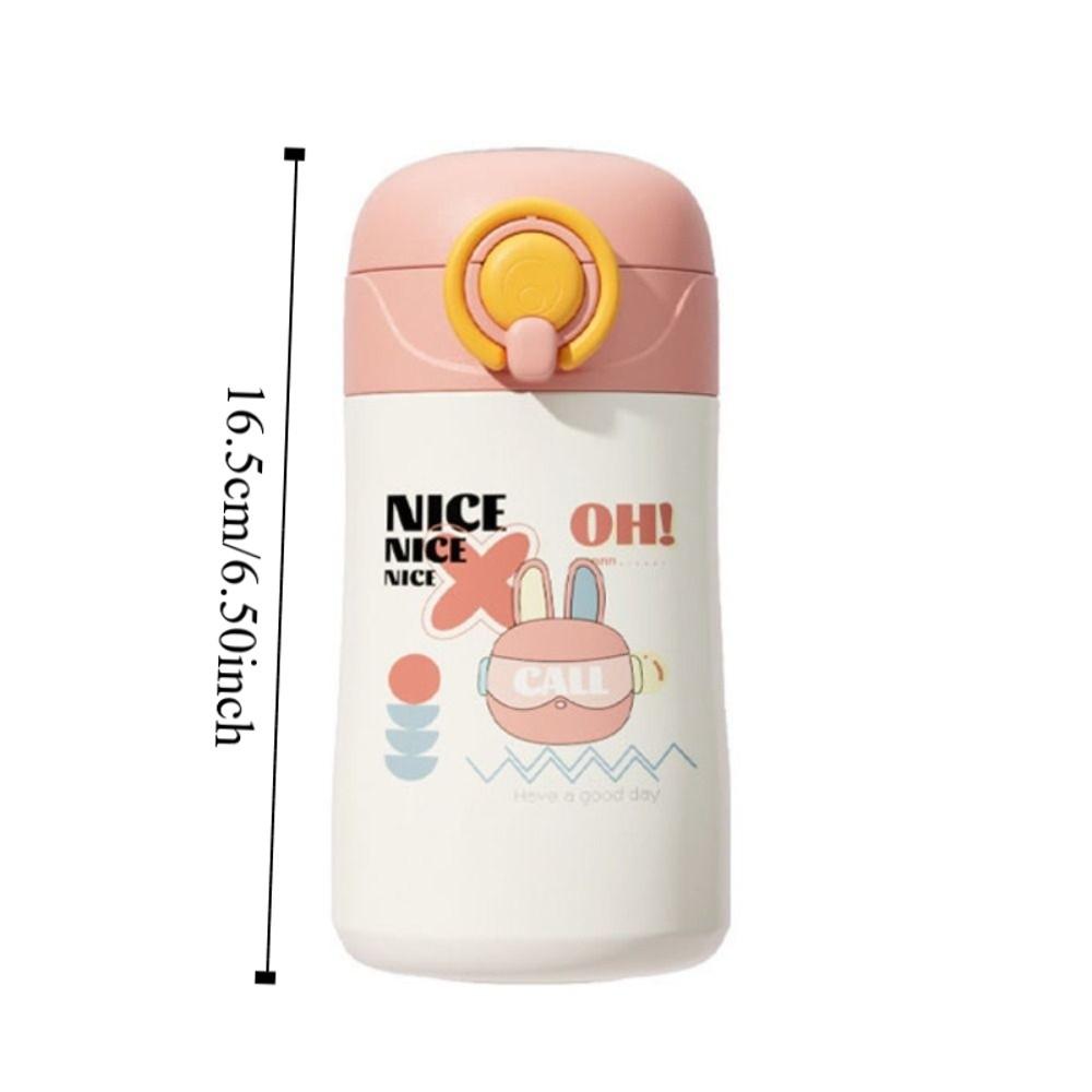 Edelstahl Kinder Thermos Wasserflasche 400ML 400ml Vakuumflaschen Kaffee Tee