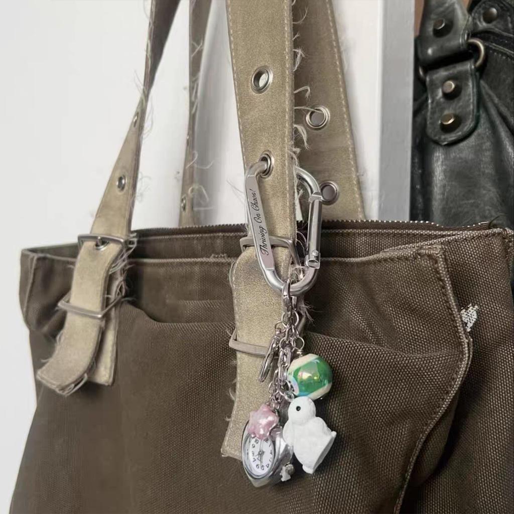 Unique Designs Rabbit Keychain Vintage Pocket Watch Designs Guitar Pick Styles for Couples and Retro Lovers Use