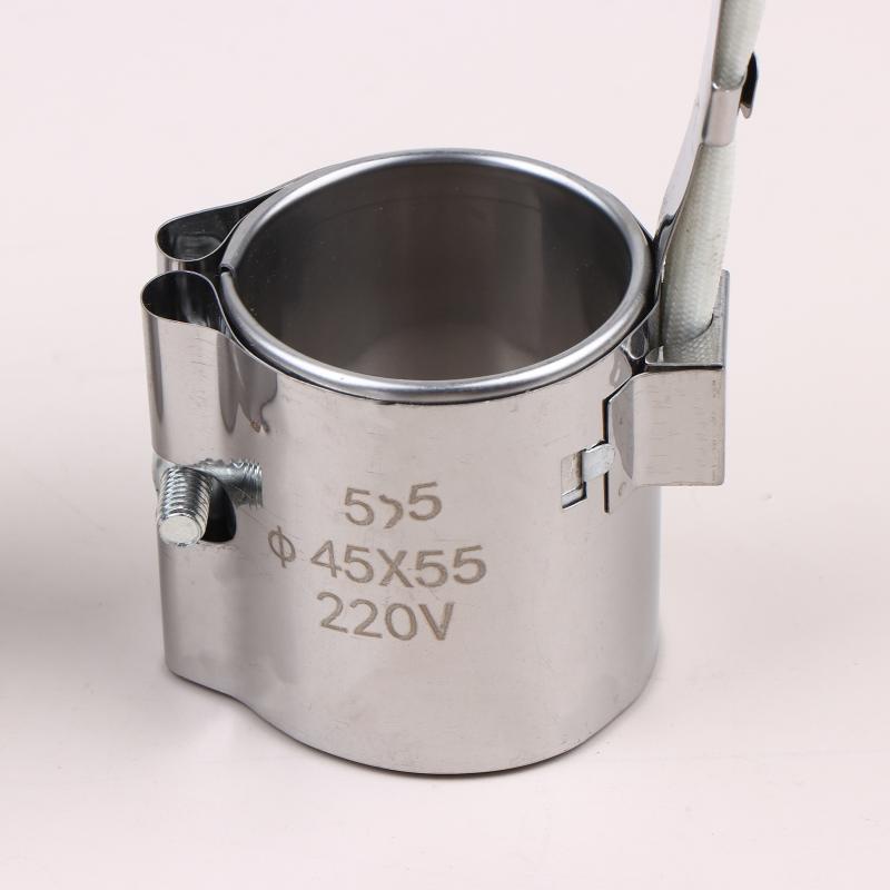 Ceramic Band Heating Ring 220V Stainless Steel Heater Element for Industrial Barrel Machines High Power Output