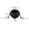 275 330 Gallon IBC Tote Water Tank Drain Adapter 2"Cam Lock for Garden Hose 3/4"