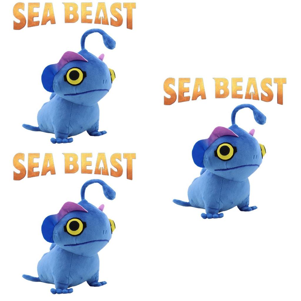 The Sea Beast Plush Toy Exquisitely Designed Stuffed Figure For Kids' Birthday Xmas Gift