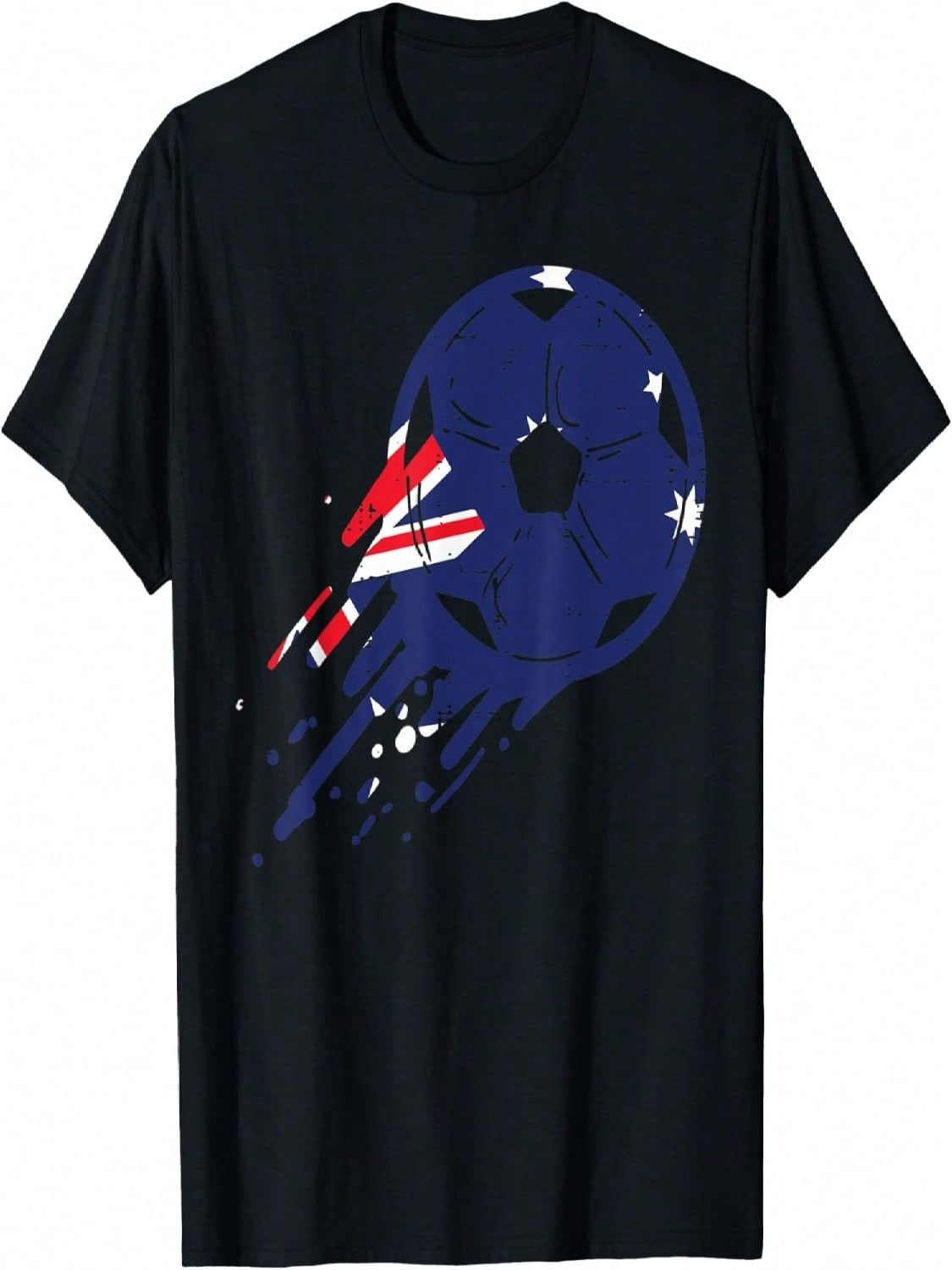 Australia Flag Soccer Australian Football Fan unisex unisex Kids T-Shirt S разноцветный