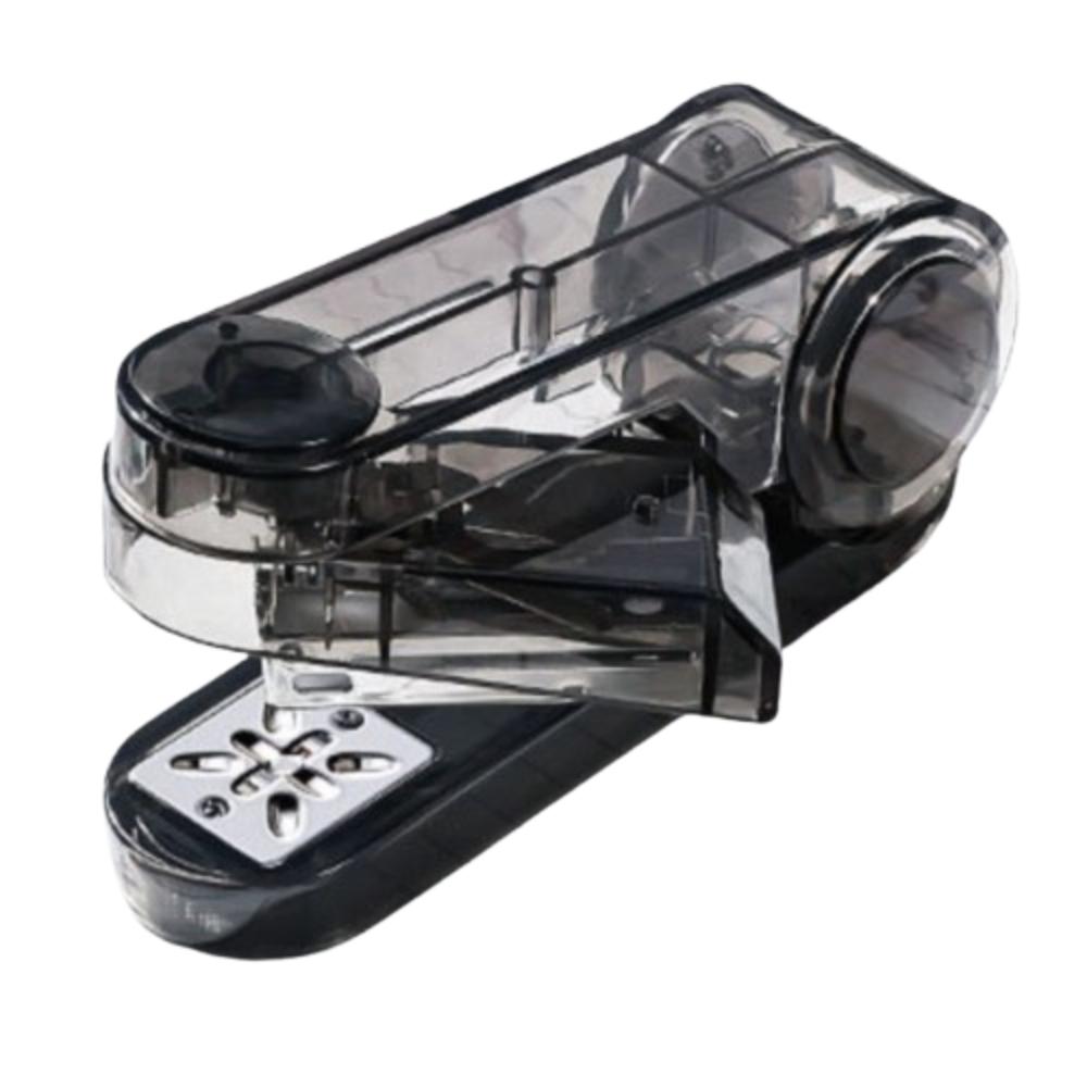 

Manual 360° Rotatable Stapler Lightweight Book Binding Machines Kid Gifts Paper Stapler Student прозрачный черный