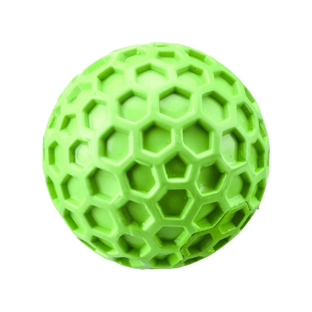 Rubber Dog Sound Ball Interactive Squeaky Dog Toy Easy To Clean Dog Chew Toy  Indoor Play