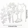 Květinové kovové vyřezávací šablony Šablona pro DIY Scrapbooking Fotoalbum Embosování Papírové karty Řemesla Výřezy