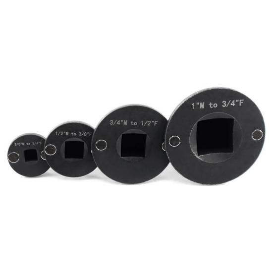 1/4Pcs Low Profile Impact Socket Adapters High-Strength Durable Construction Fast Accurate Universal Drive Ratchet Adapters Kit