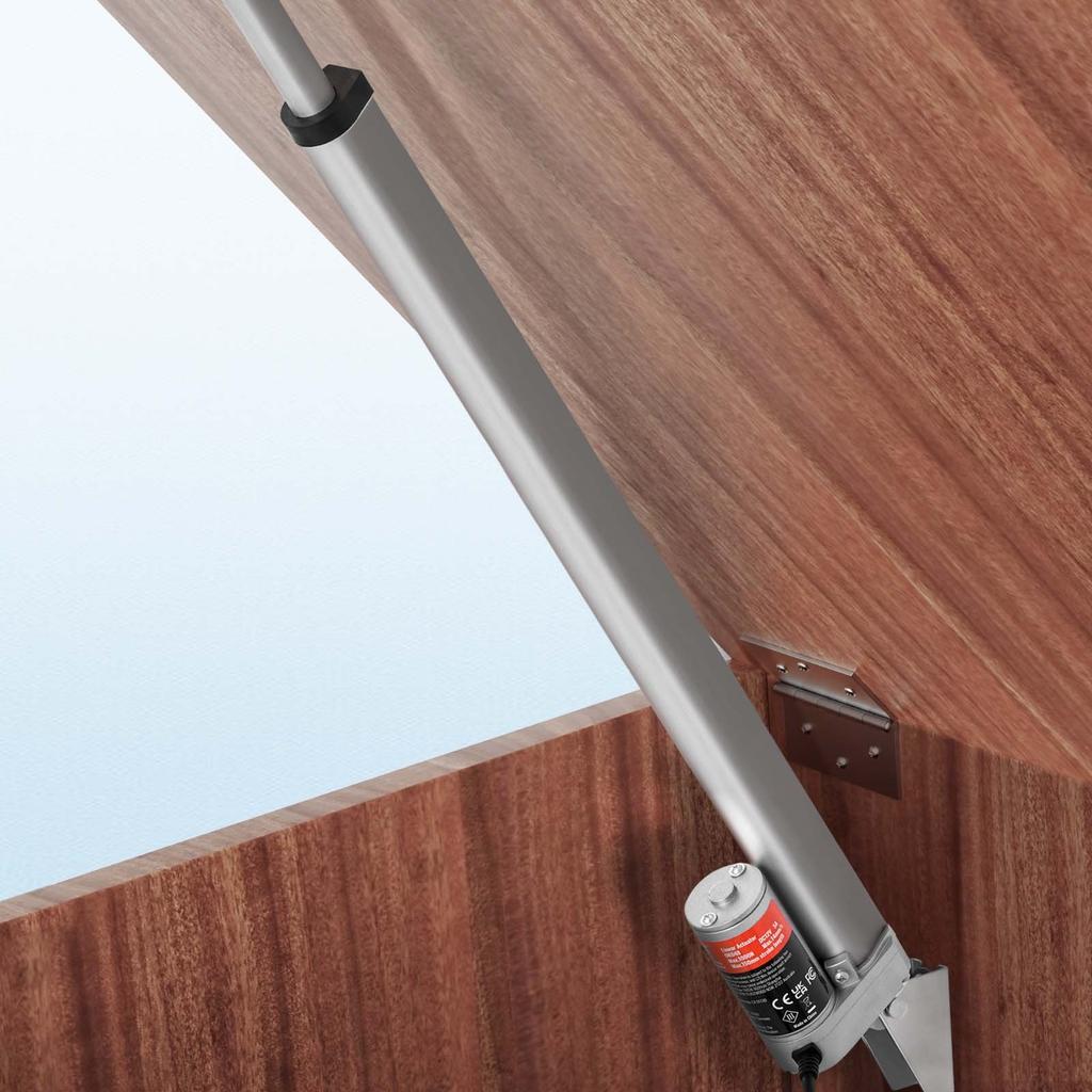 VEVOR Linear Actuator 12V 45.7 Cm High Load 149.7 kg/1500N 0.5 Cm/s IP54 Protection