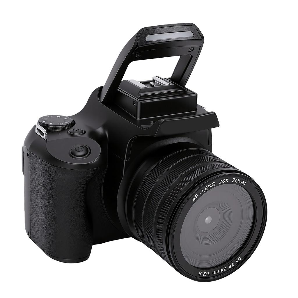 SLR-Kamera 68MP 4K 2,8 Zoll Klappbildschirm AF MF 28-facher Zoom Digitalkamera für Fotografie