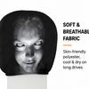 Car Headrest Covers 2 Pack Soft Polyester Fabric Funny Cartoon Print Stretchy Universal Fit Seat Headrest Protector for Auto Interior Decoration