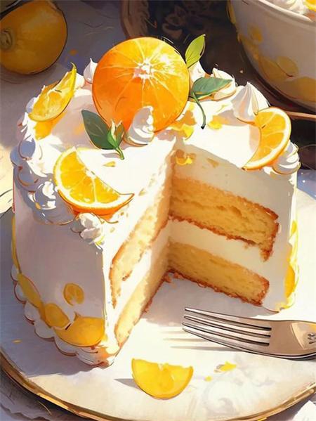 Diamant-Malerei-Set, Kuchen, Essen, volle quadratische und runde Stickerei, Kaffeelandschaft, Mosaik, Heimdekoration