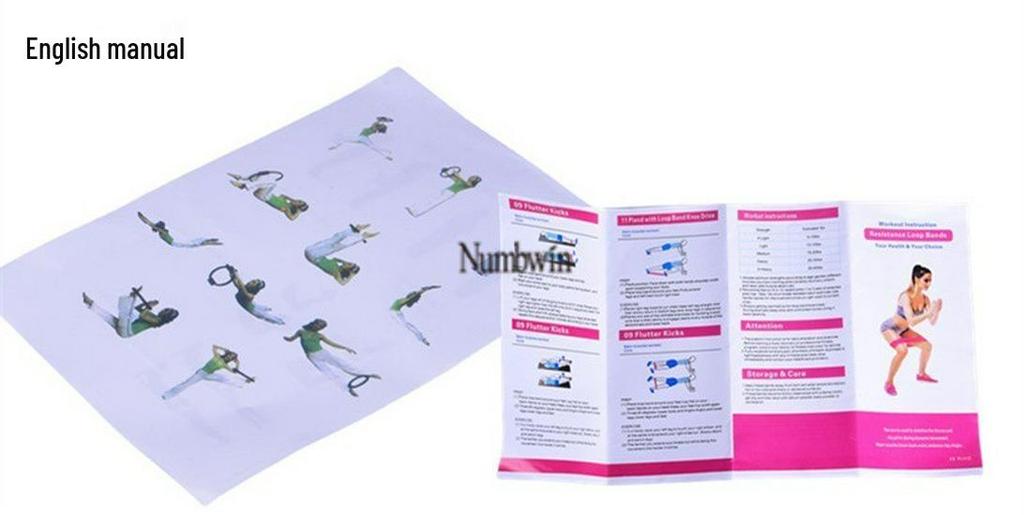 Numbwin 17-Piece Yoga & Pilates Set: Resistance Bands, Gliding Discs & More for Home Fitness