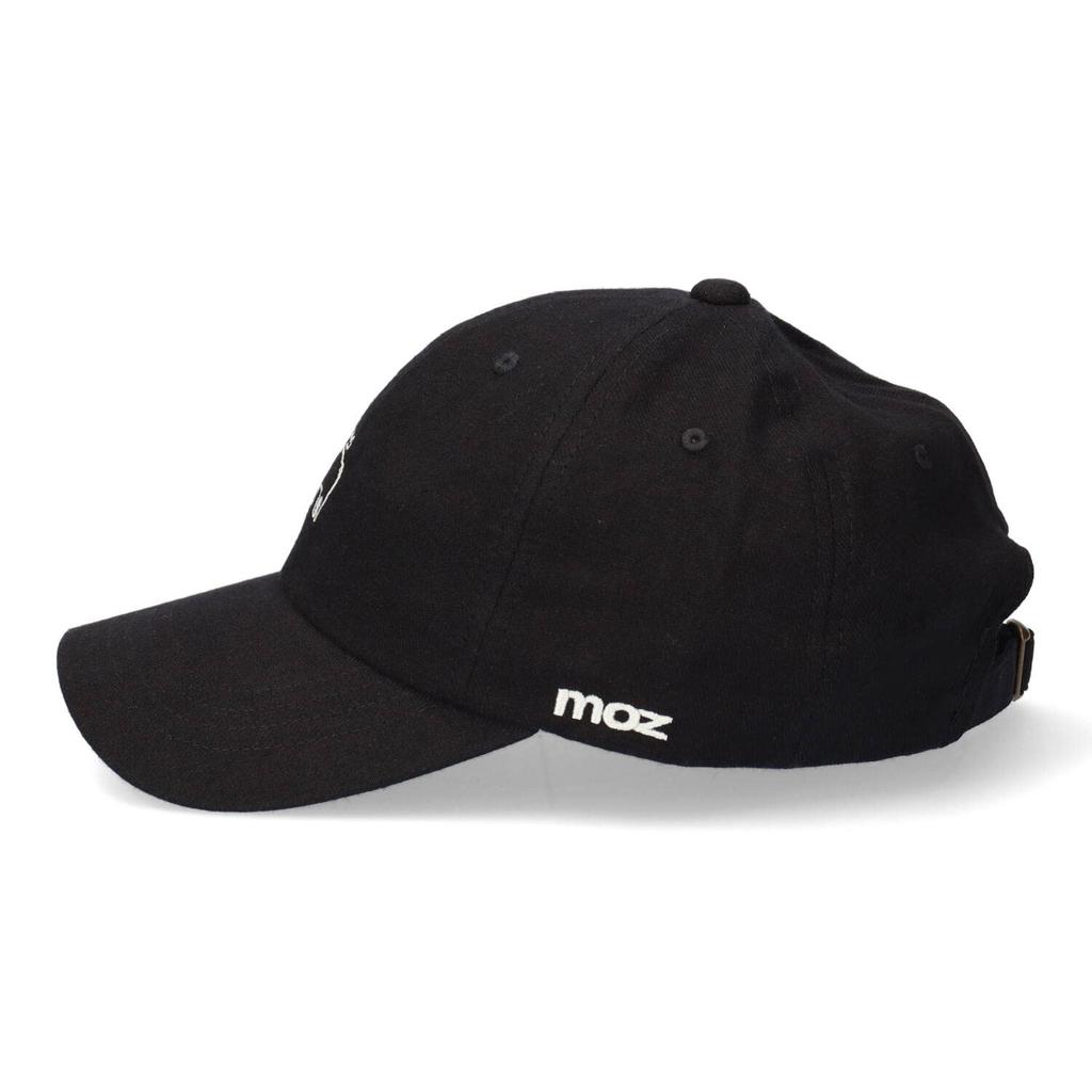 Mozu Hemp Logo Cap (Black)