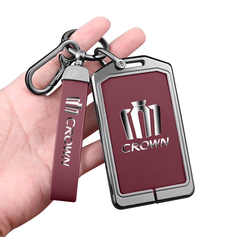 Crown Card Key Cover: Metal Accessories & Keychain for 12/13/14 Gen