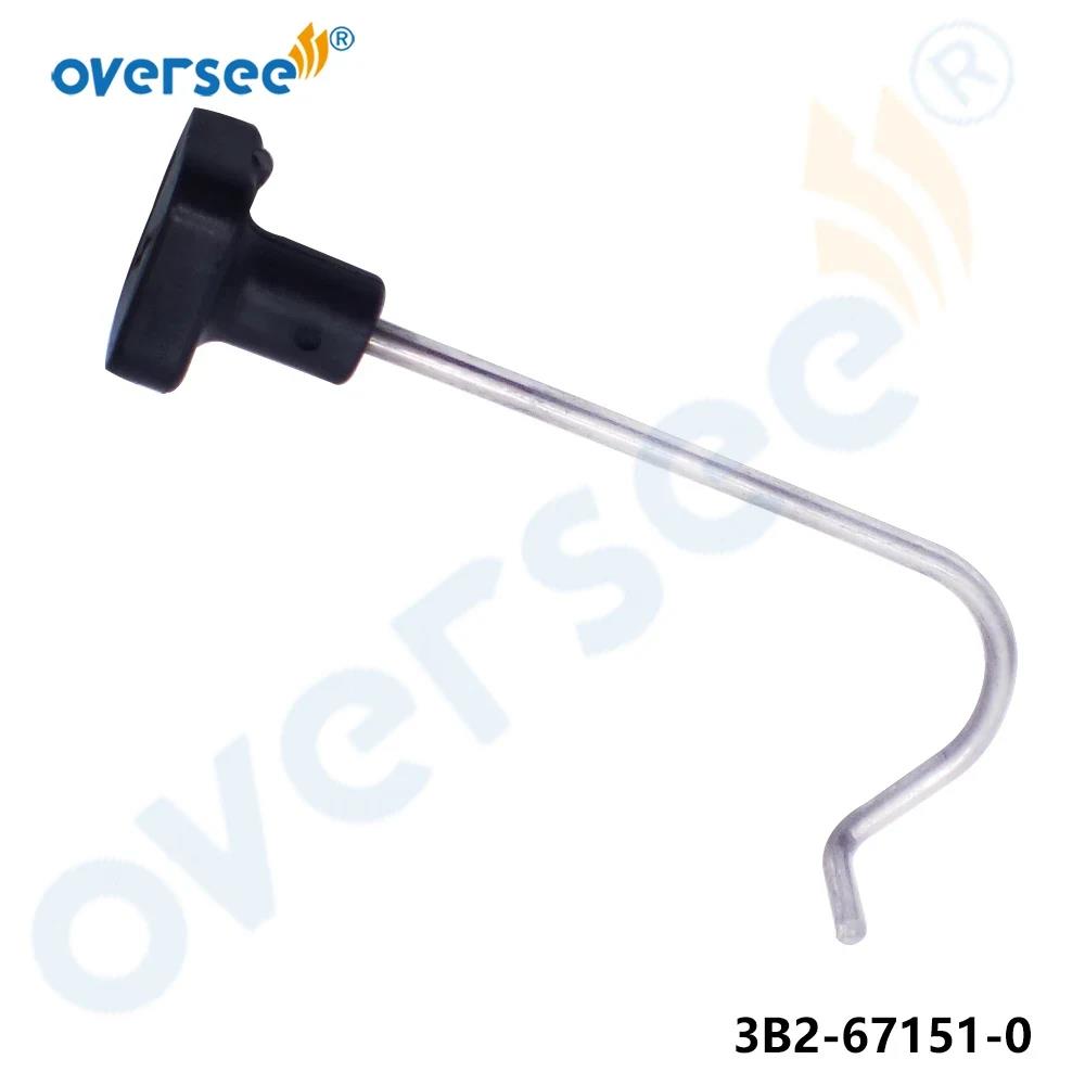 3B2-67151 Handle Air Choke Rod for Tohatsu Hangkai 2T 6HP 8HP 9.8HP Outboard Engine Parts 3B2-67151-0