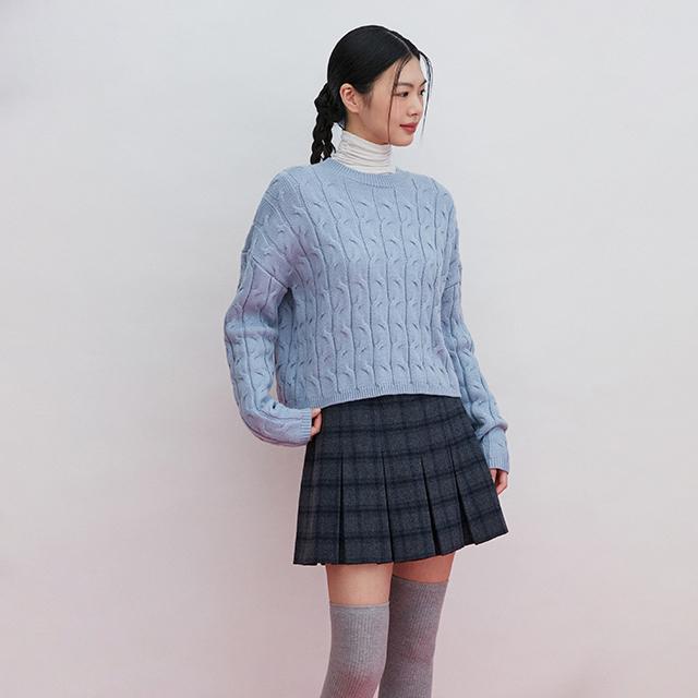 LAP Modified Cable Knit Pullover Aq4Kha83