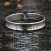 S999 Pure Silver Great Compassion Curse Silver Bracelet Retro Opening Gift for Mom Elderly Silver Bracelet Bracelet Bracelet