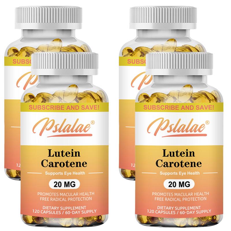 High-quality lutein capsules with carotene; suitable for men and women; nutritional supplement.