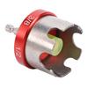   Nut Driver Attachment for 1Celsius4, 3Celsius8, 1Celsius2 Inch Threaded Rods. High Speed with Fast Nut Removal Tool, Aluminum Alloy, Steel Construct