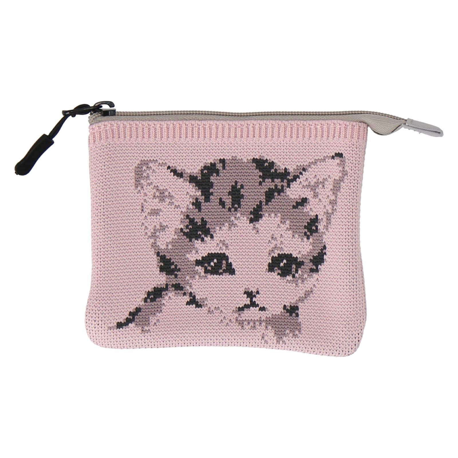 

GuGuWorld Women s Knit Pouch 36501301 Cat Print 36501301A Pink [A]
