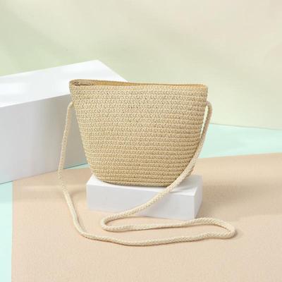 Soft Straw Tote Bags Travel Shopping Bag Beach Weave Handbag Female Bohemian Shoulder Bag