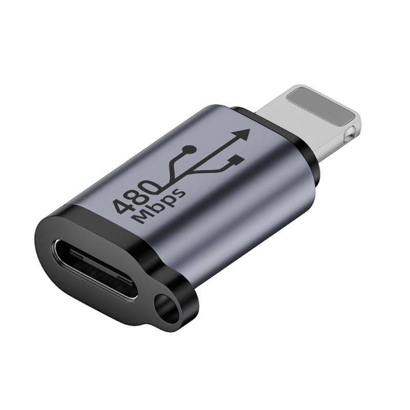 Type-C/Micro To iOS8Pin Conversion Adapter, iOS8pin To Type-C/Micro USB Converter Support Charging & Data Transfer