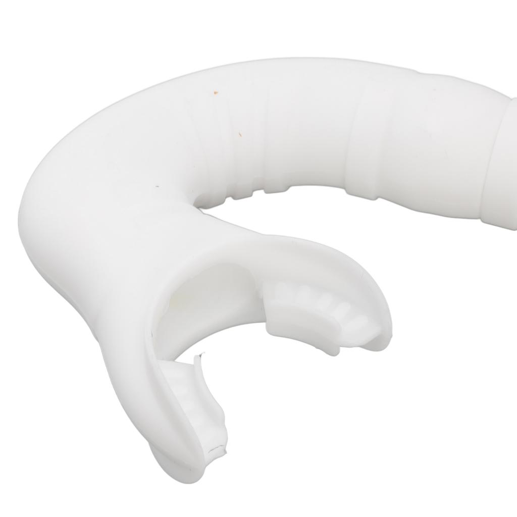Diving Breathing Tube Foldable Soft Mouthpiece Silicone Freediving Snorkel for Spearfishing Swimming Snorkeling