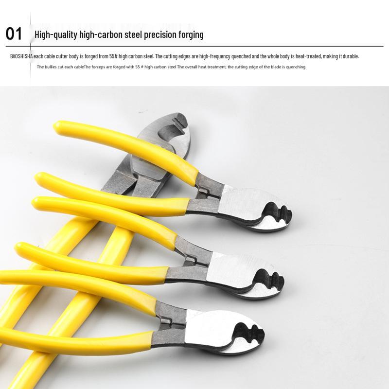 Elektrikářské 10" kleště na kabely a odizolování drátů