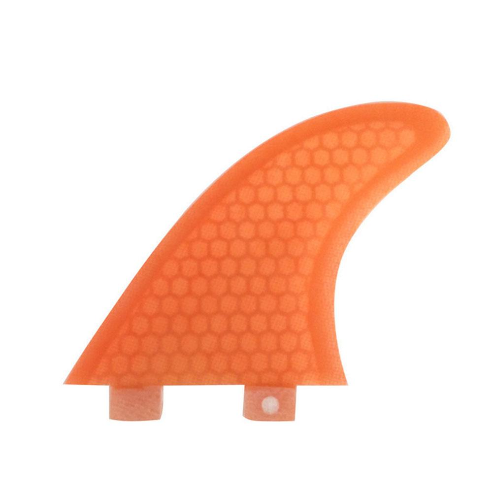 Surf Fins Fiberglass Fin Surf Boards G3/g5/g7 Size Fin In Surfing Orange G5#1