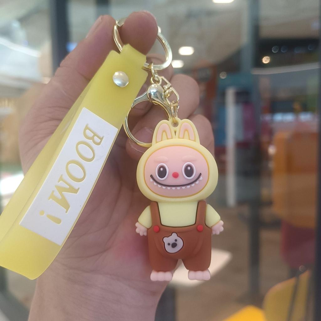 Buck Tooth Sheep Keychain Cute Cartoon Doll Schoolbag Pendant Car Key Chain Gift