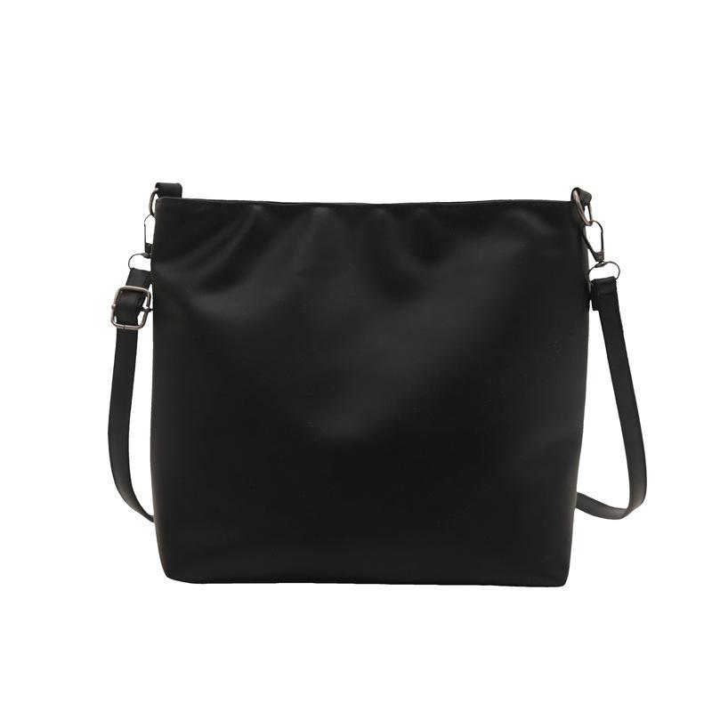 2025 spring new portable shoulder crossbody large capacity bucket small square bag women's bag trendy temperament underarm bag