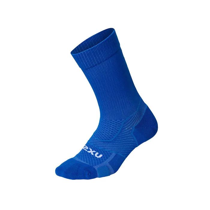 (Unisex) Vector Cushion Crew Socks_UA5053ESUF-WHT