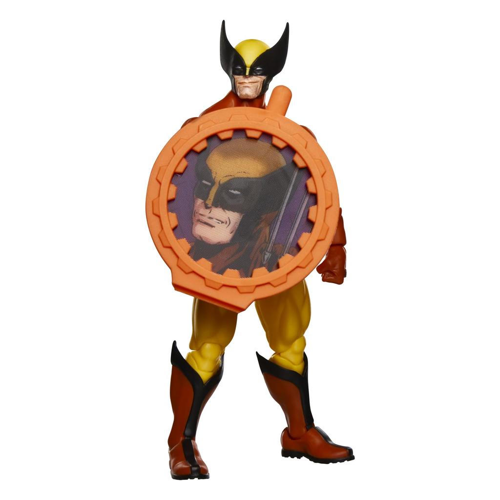 Hasbro Marvel Legends Series Wolverine and X-Men Retro Marvel Comics Secret Wars Collectible 6-Inch Action Figure with Shield (G0782) Authentic